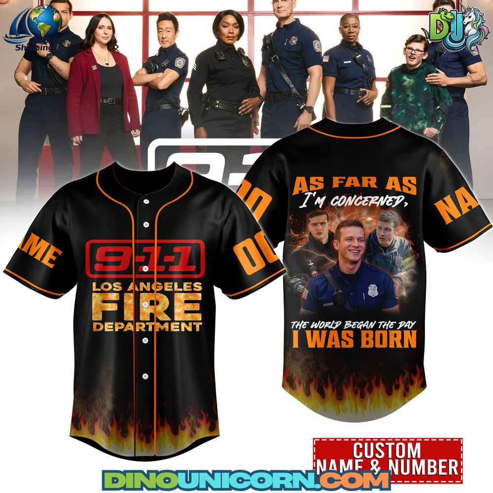 911 Baseball Jersey NNA