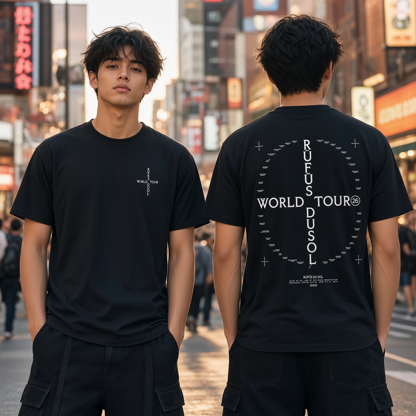 Rufus Du Sol North America Tour Music Lover Gifts - T-Shirt HG