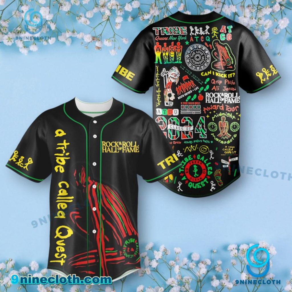 A Tribe Called Quest Rock And Roll Baseball Jersey HG