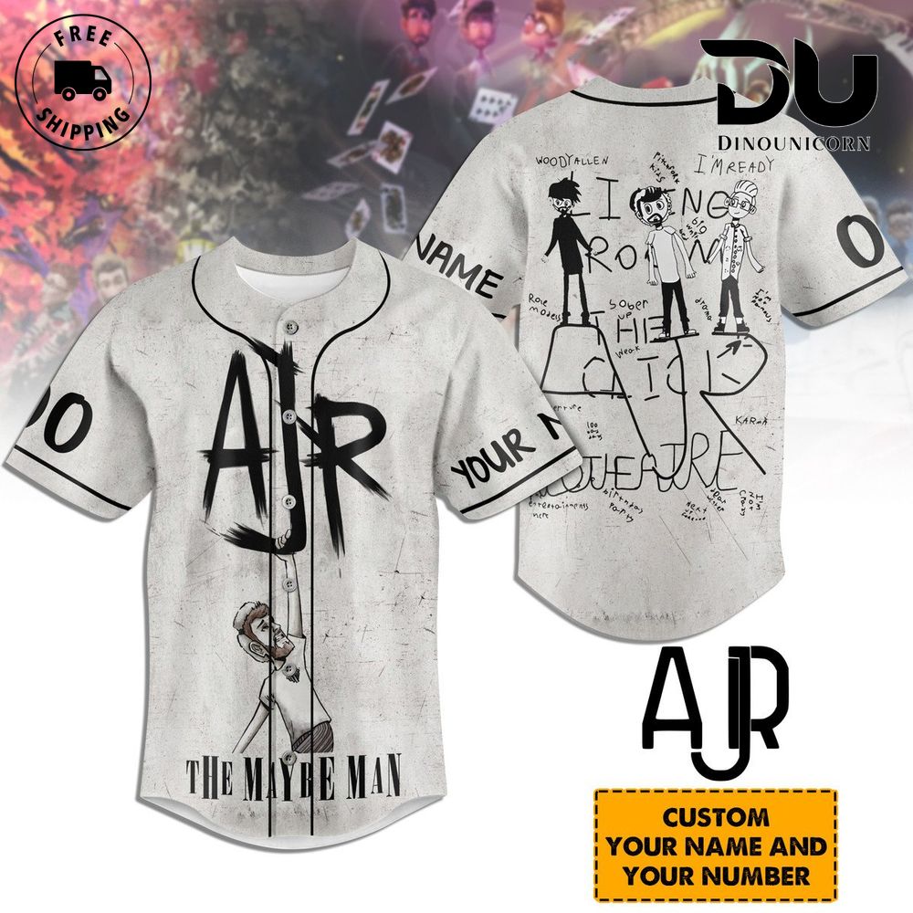 AJR The Maybe Man Baseball Jersey NNA Shirt