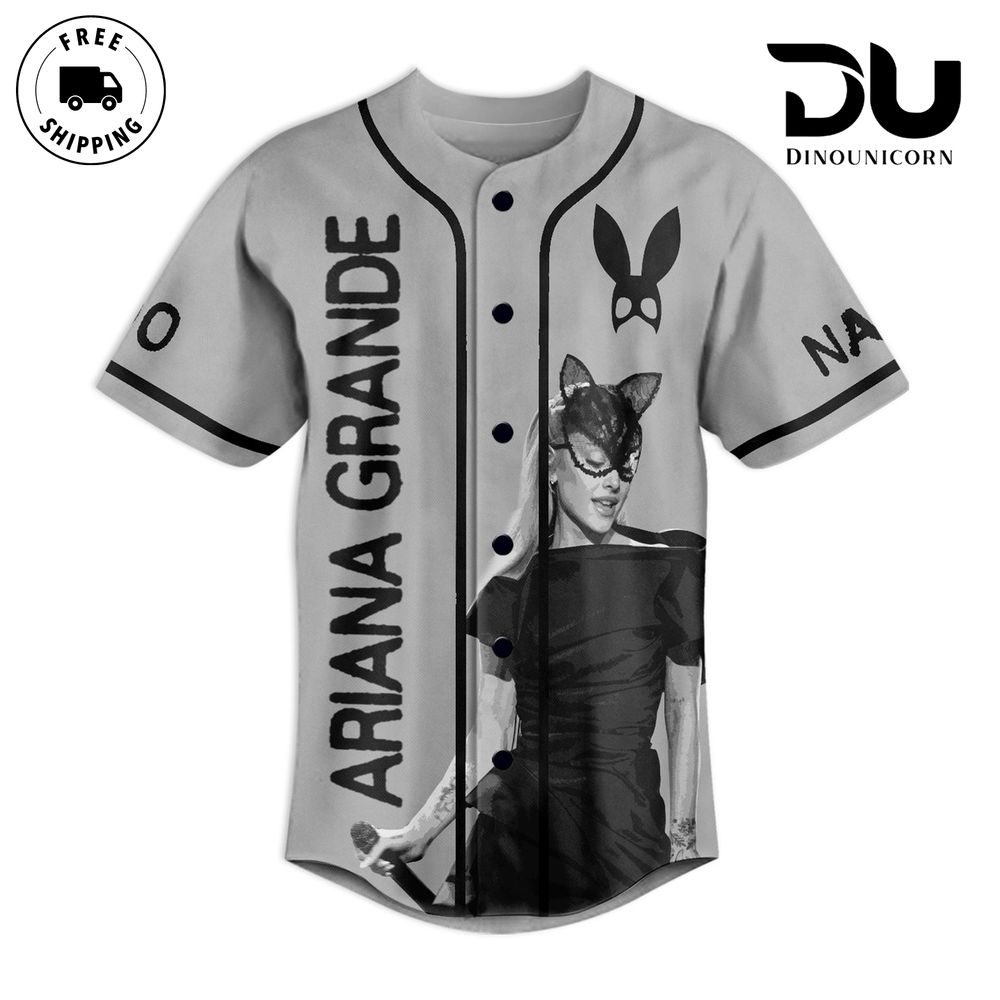 Ariana Grande – The Boy Is Mine Baseball Jersey NNA Shirt - Image 2