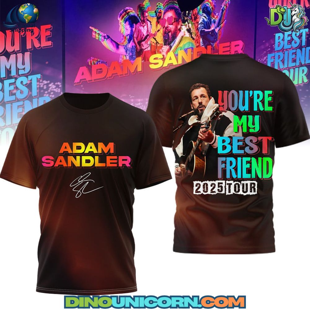 Adam Sandler Tour T-Shirt Hoodie Or Zip-up Hoodie NNA