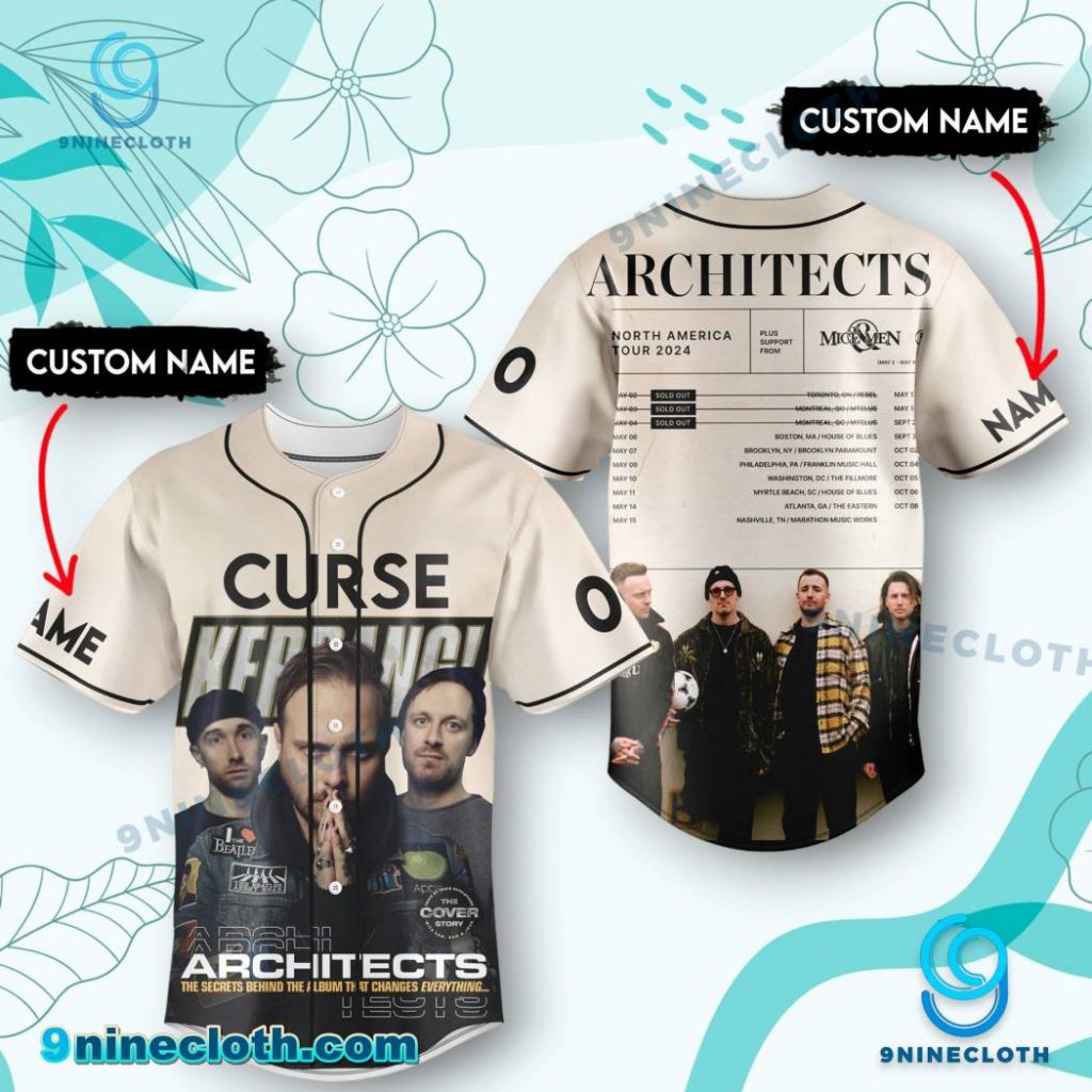 Architects Curse Kerrang Personalized Baseball Jersey HG