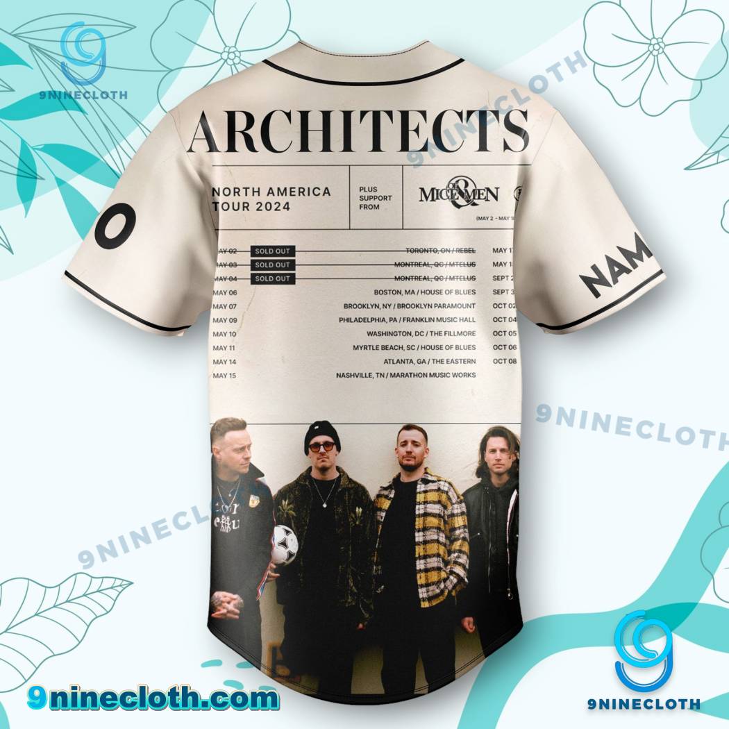 Architects Curse Kerrang Personalized Baseball Jersey HG - Image 3