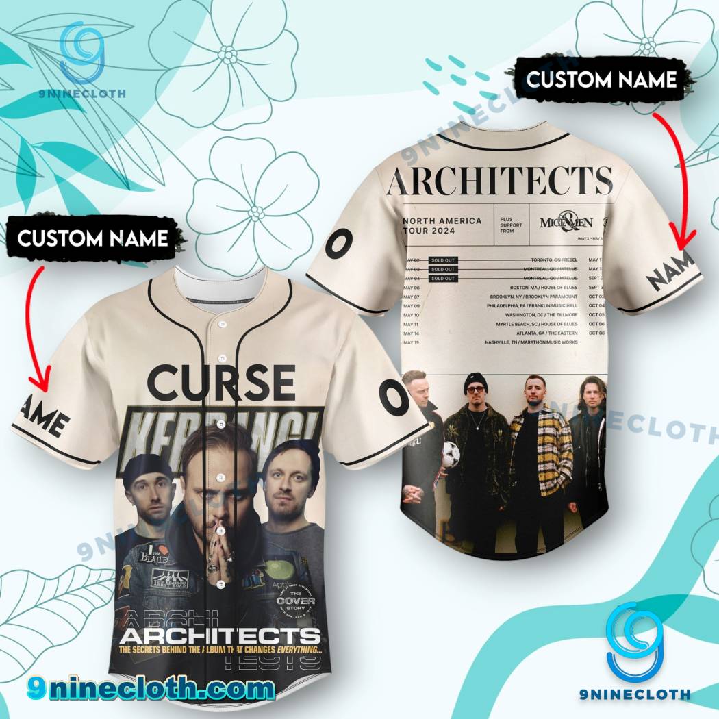 Architects Curse Kerrang Personalized Baseball Jersey HG