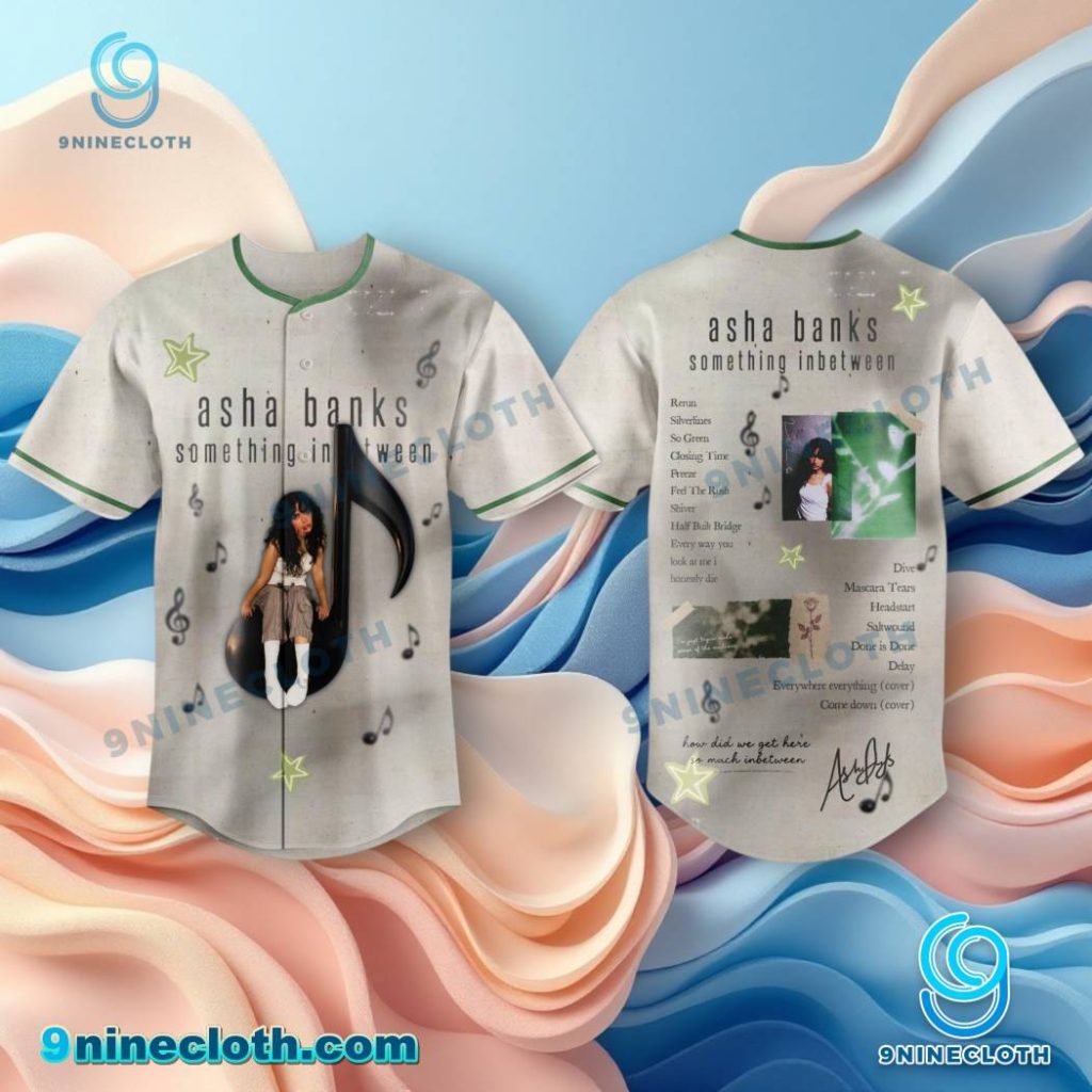 Asha Banks Special Something Inbetween Tour 2026 Baseball Jersey HG