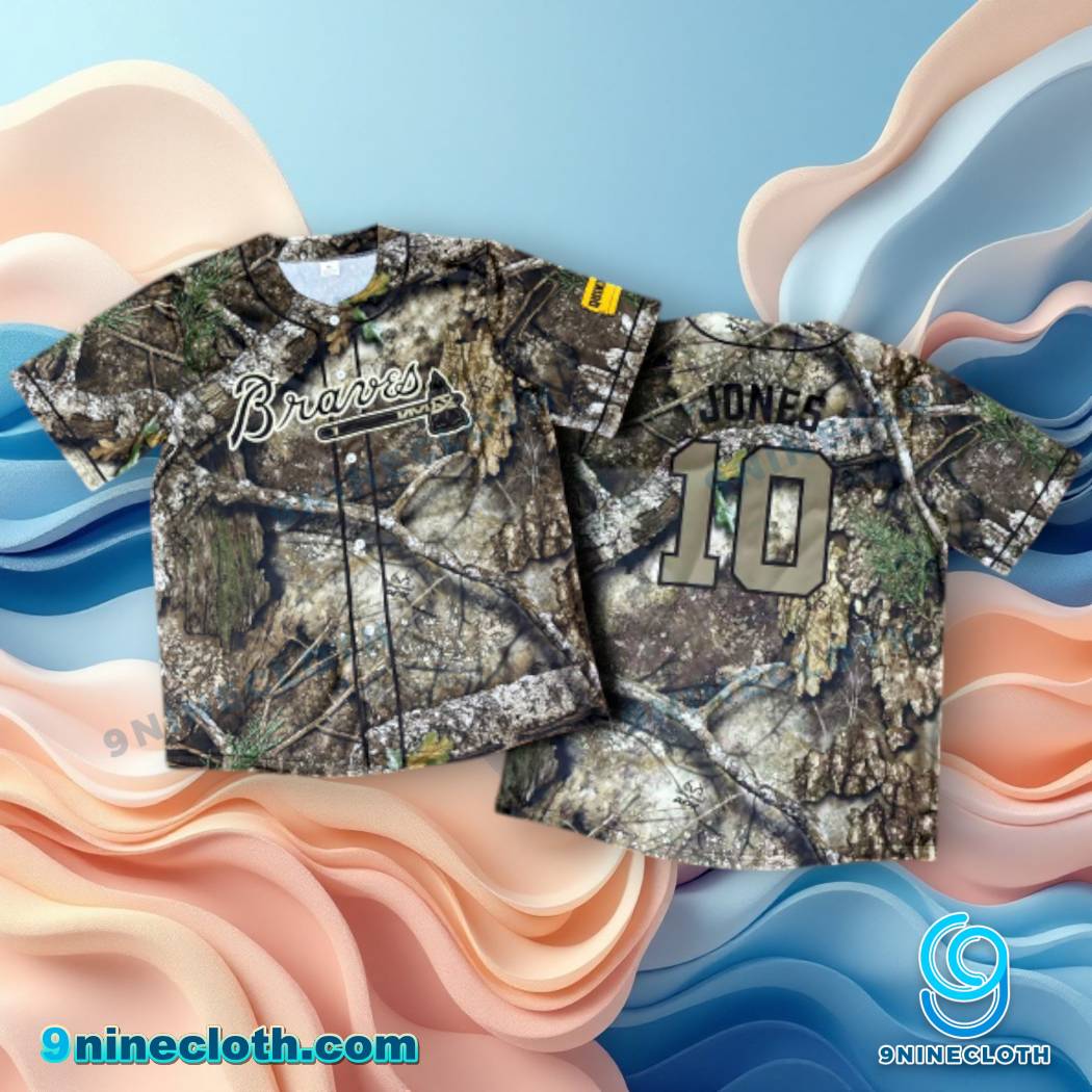 Atlanta Braves Hunting & Fishing Night 2026 Baseball Jersey HG - Image 2