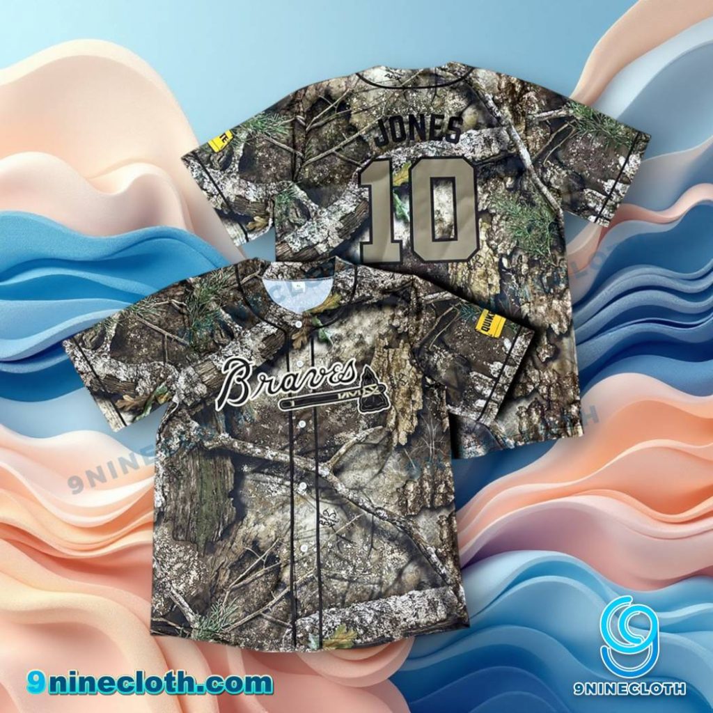 Atlanta Braves Hunting & Fishing Night 2026 Baseball Jersey HG