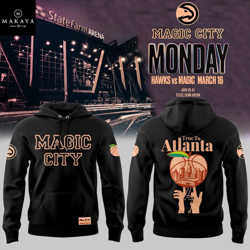 Atlanta Hawks 2026 Magic City Monday Game Night Hoodie Shirt HFN