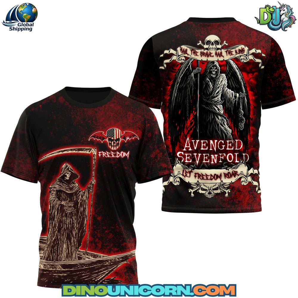 Avenged Sevenfold Band T-Shirt Hoodie Or Zip-up Hoodie NNA - Image 2