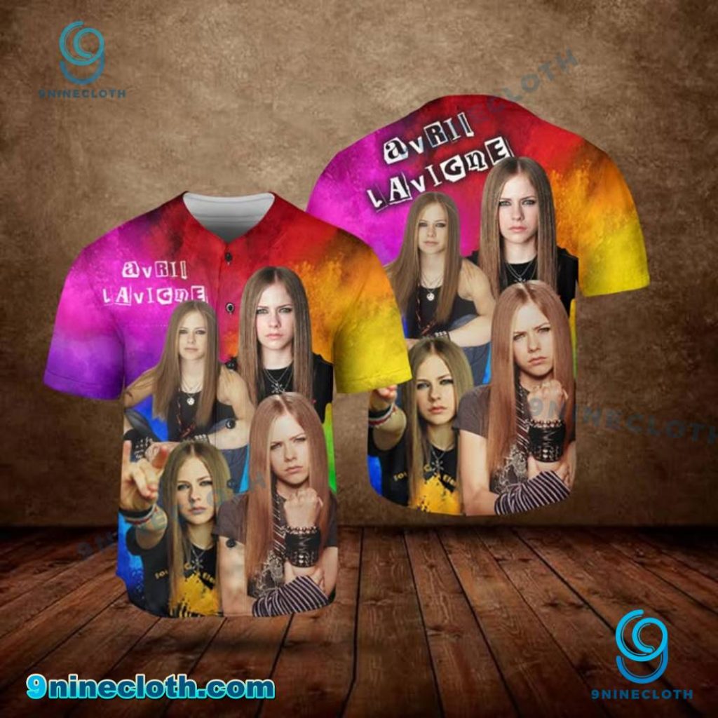Avril Lavigne Baseball Jersey HG For Fans