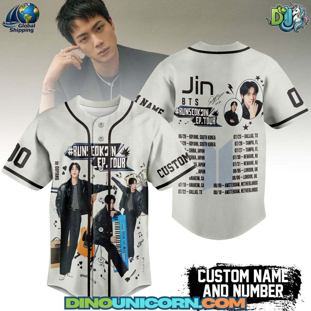 BTS Baseball Jersey NNA