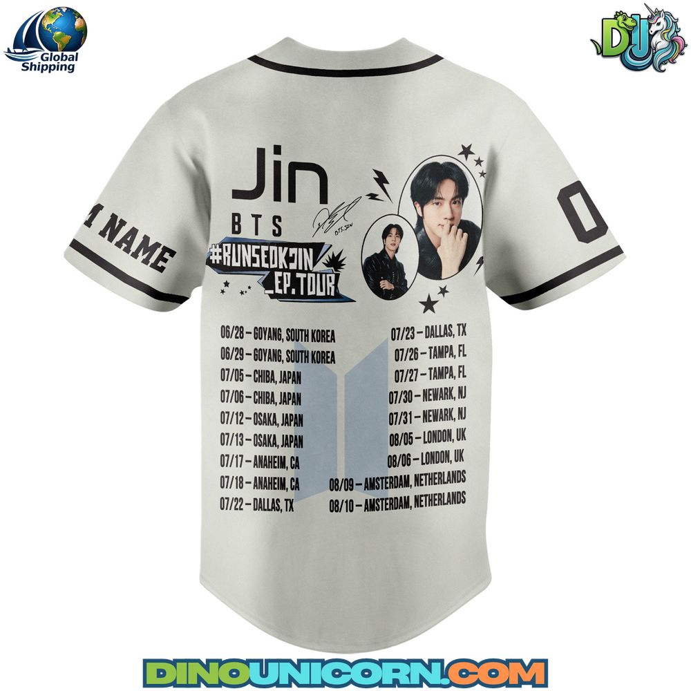 BTS Baseball Jersey NNA - Image 3