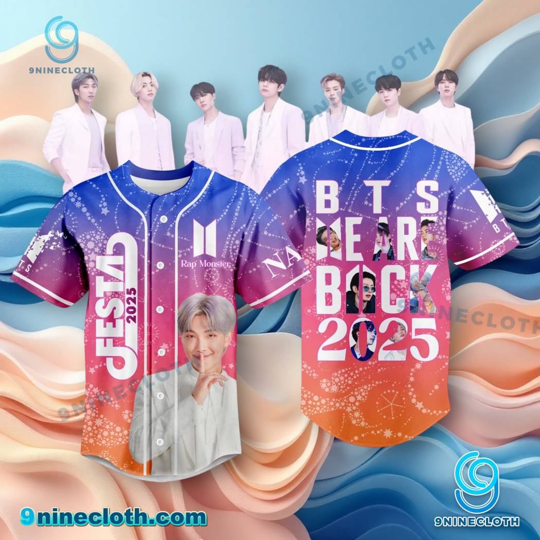 BTS We Are Back Festa 2025 Baseball Jersey HG Collection - Image 5