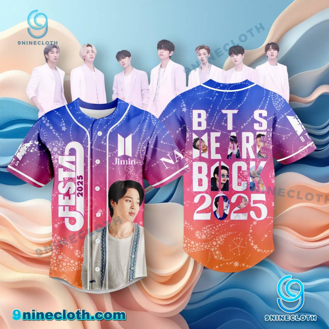 BTS We Are Back Festa 2025 Baseball Jersey HG Collection - Image 7