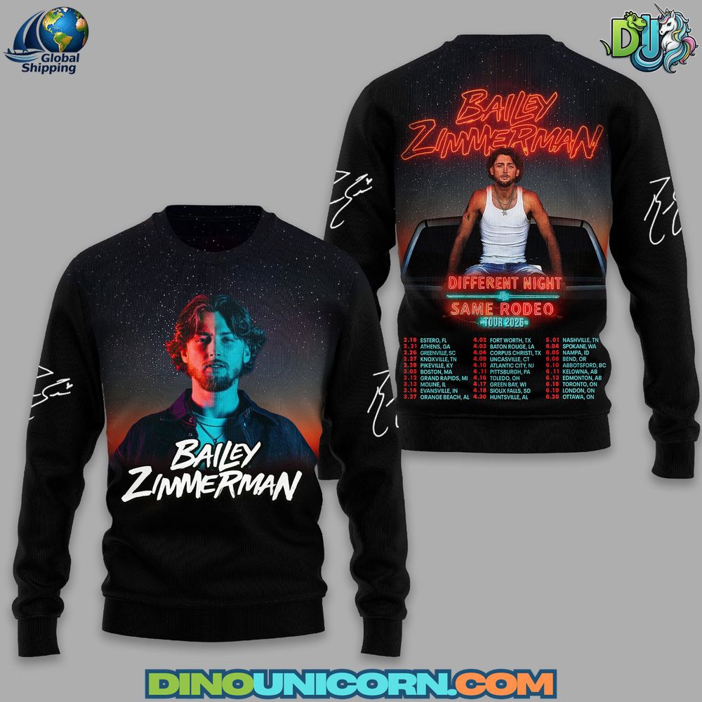Bailey Zimmerman T-Shirt Hoodie Or Zip-up Hoodie NNA - Image 2