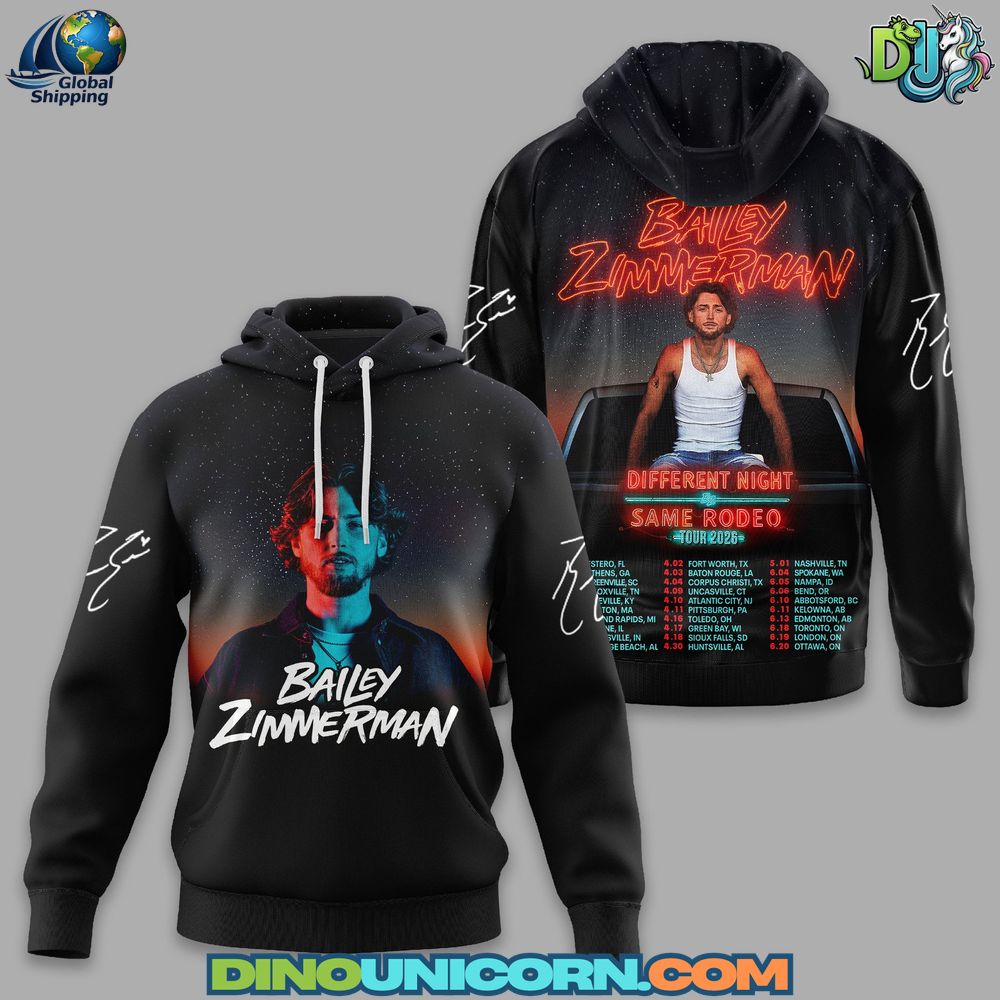 Bailey Zimmerman T-Shirt Hoodie Or Zip-up Hoodie NNA - Image 3