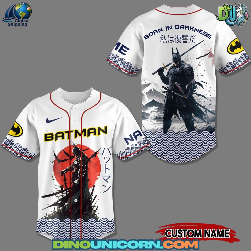Batman Baseball Jersey NNA - Image 4