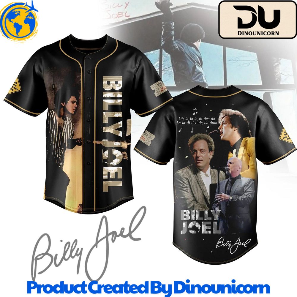 Billy Joel Baseball Jersey NNA