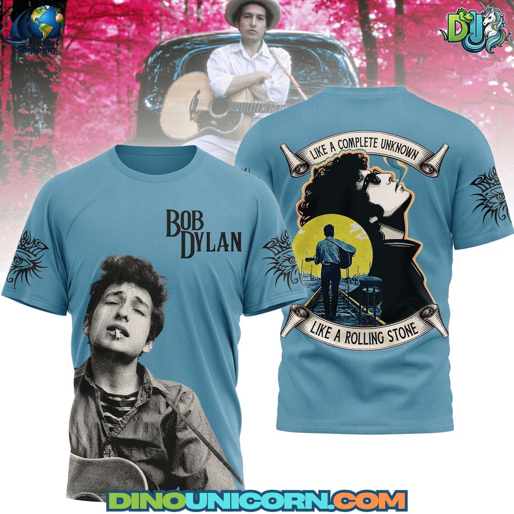Bob Dylan T-Shirt Hoodie Or Zip-up Hoodie NNA