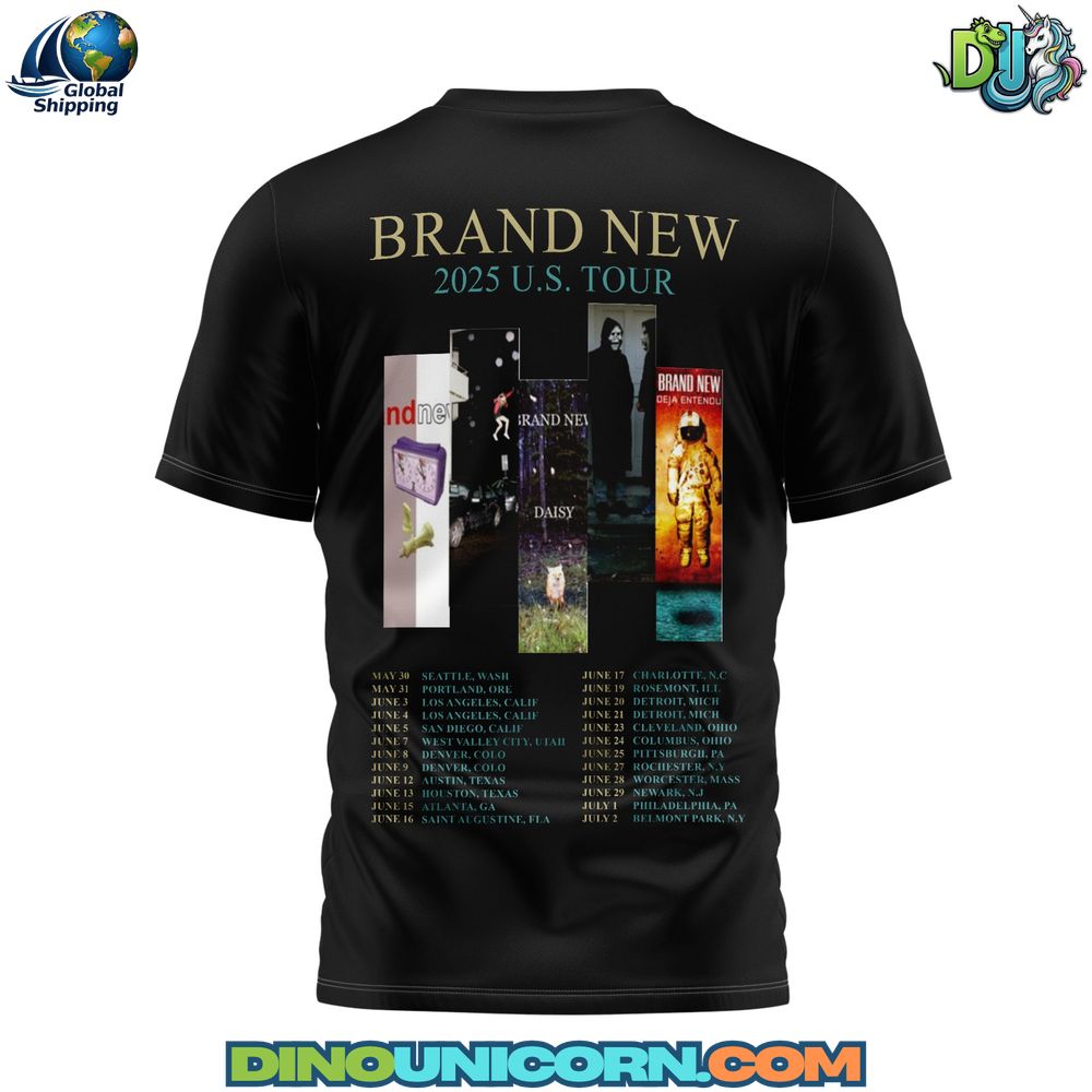 Brand New 2025 US Tour T-Shirt Hoodie Or Zip-up Hoodie NNA - Image 3