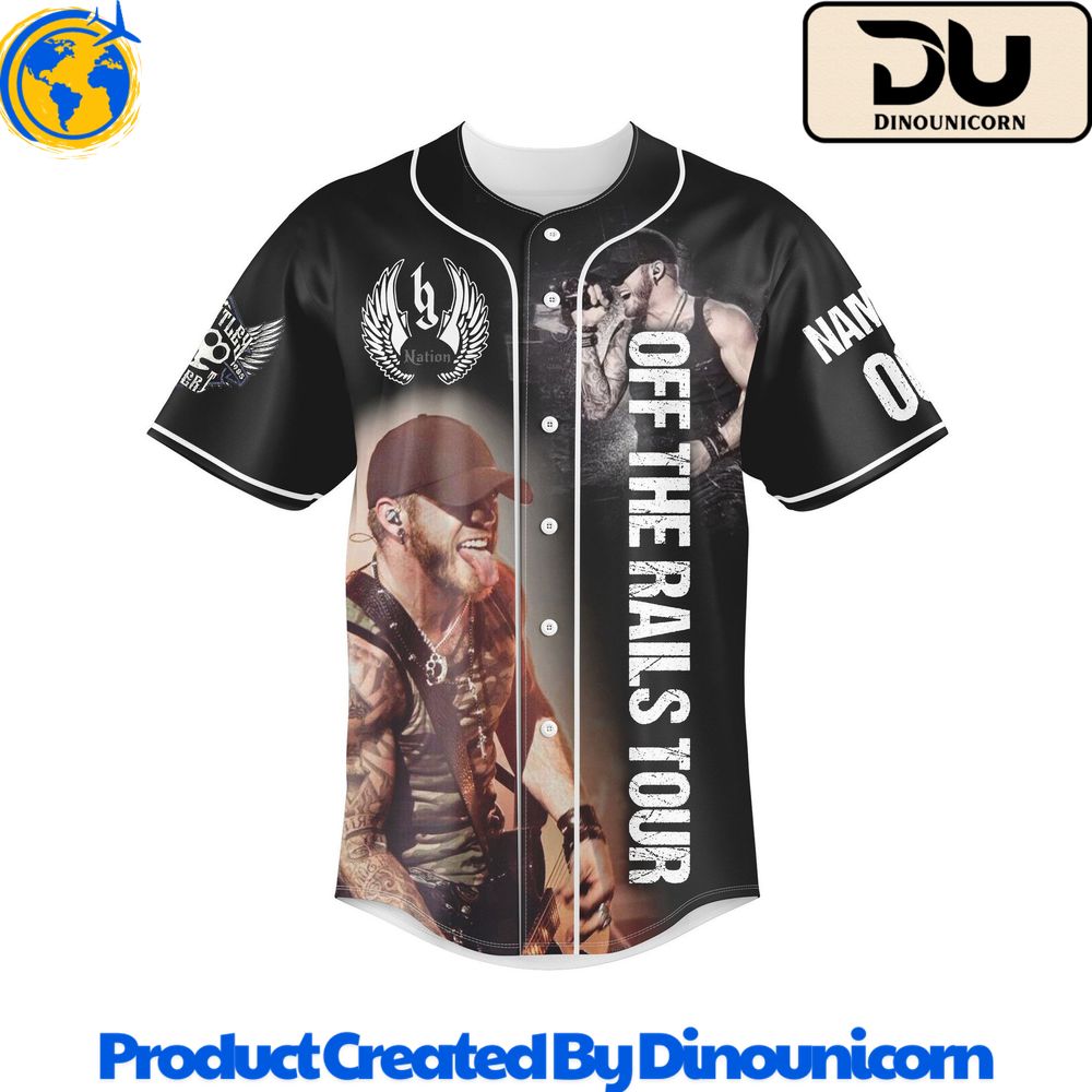 Brantley Gilbert Baseball Jersey NNA - Image 3