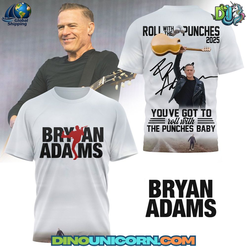 Bryan Adams T-Shirt Hoodie Or Zip-up Hoodie NNA
