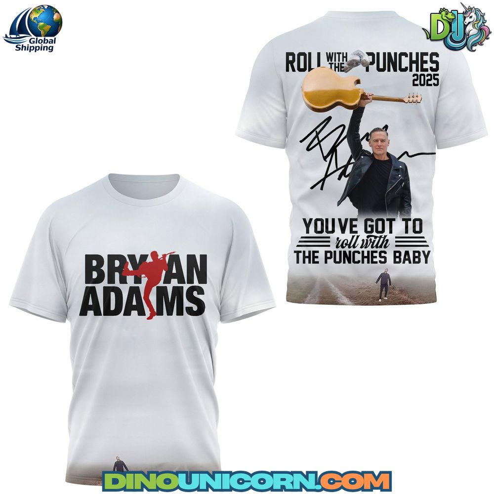 Bryan Adams T-Shirt Hoodie Or Zip-up Hoodie NNA - Image 2