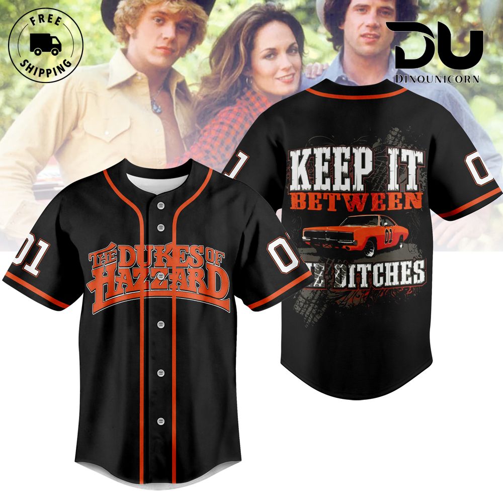 The Dukes Of Hazzard Baseball Jersey NNA Shirt