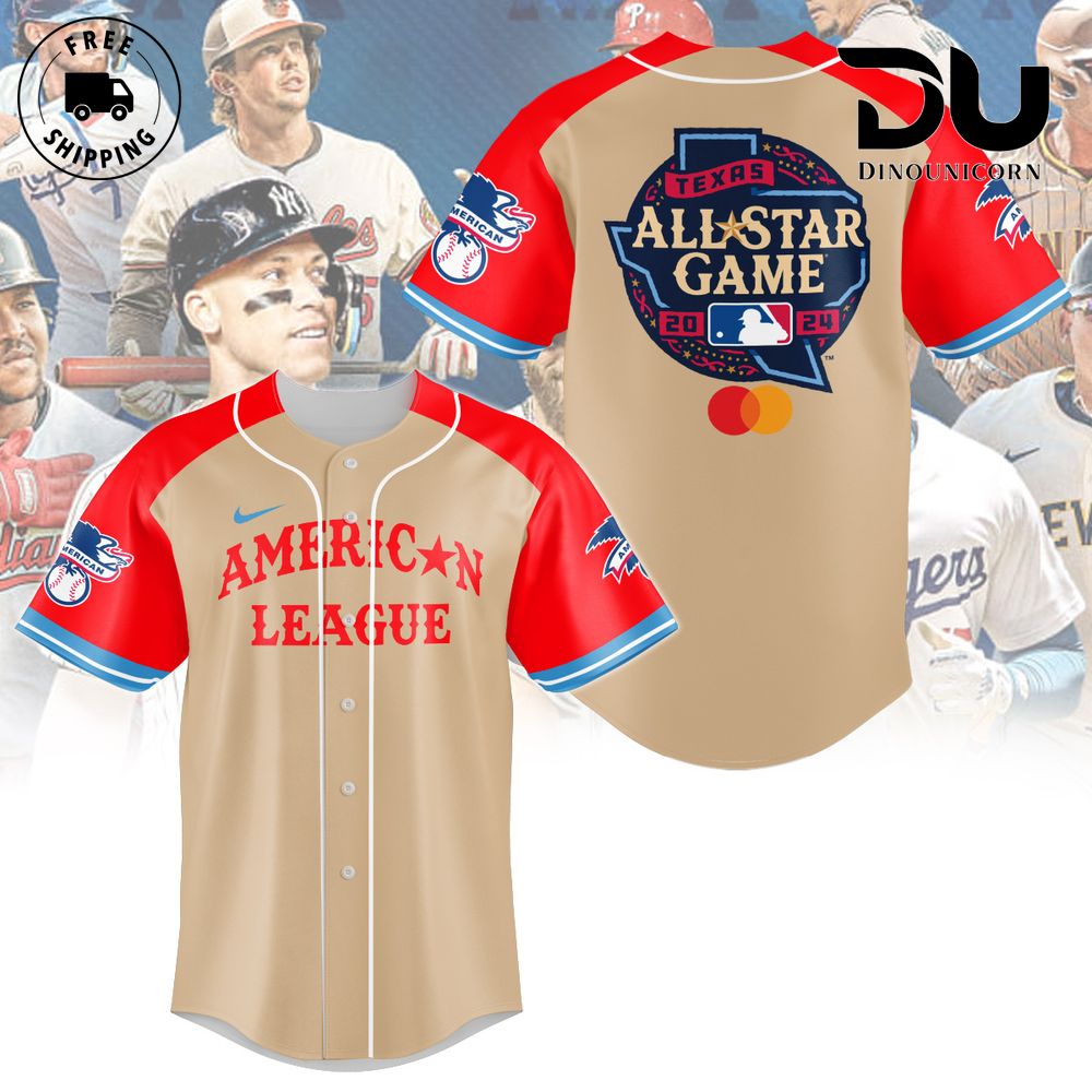 MLB American League All-Stars Game Baseball Jersey NNA