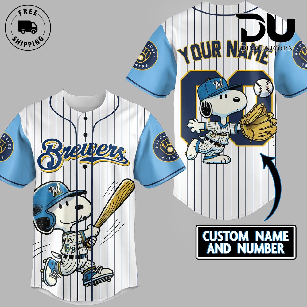 Milwaukee Brewers MLB Baseball Jersey NNA Official Team Apparel - Image 2