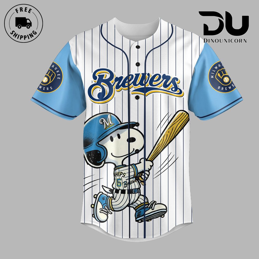 Milwaukee Brewers MLB Baseball Jersey NNA Official Team Apparel - Image 4