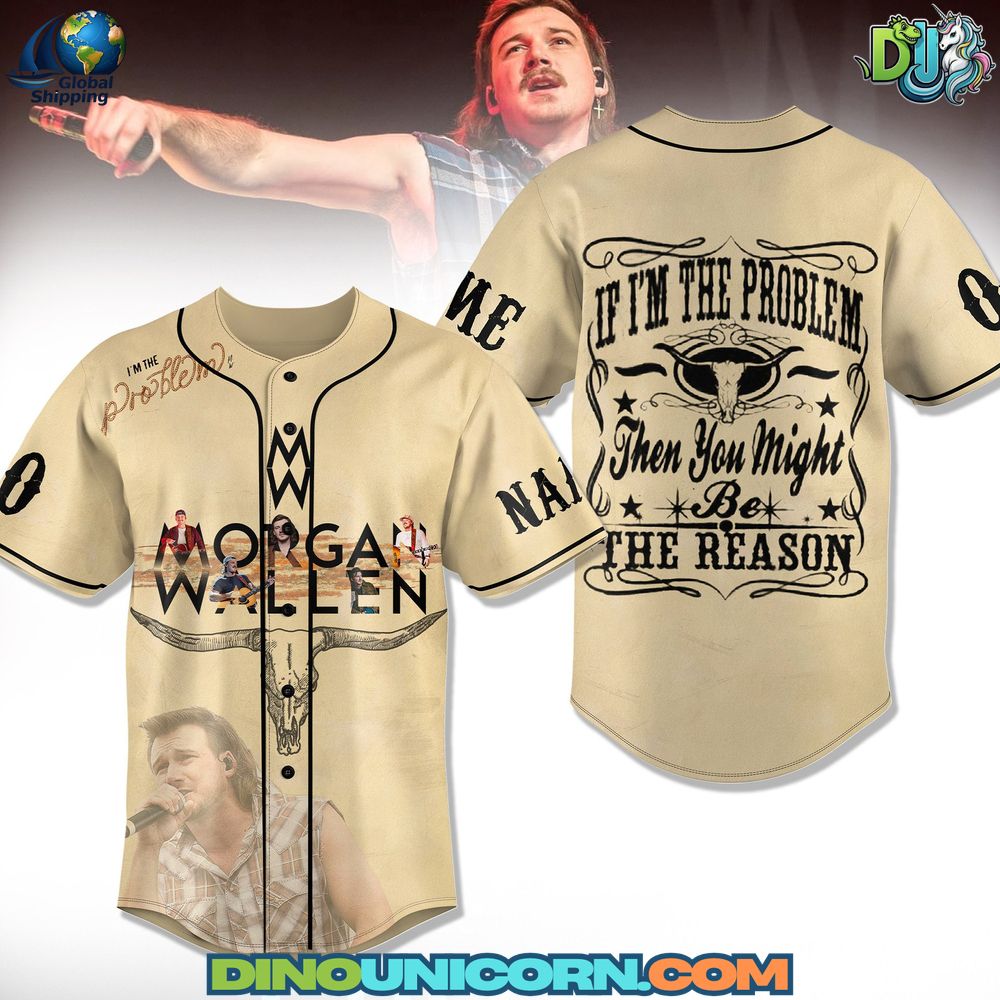 Morgan Wallen Baseball Jersey NNA