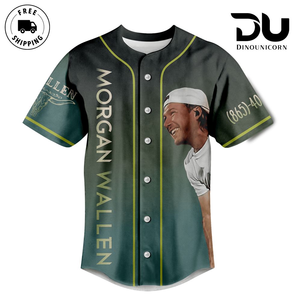 Morgan Wallen Baseball Jersey NNA Shirt