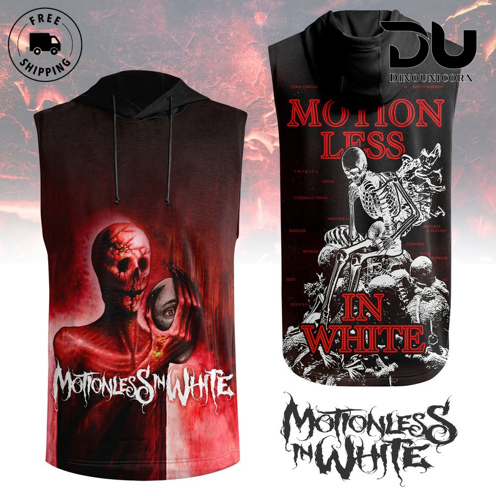 Motionless In White Band Tshirt, Hoodie, Sleeveless Hoodie, Zipup Hoodie NNA
