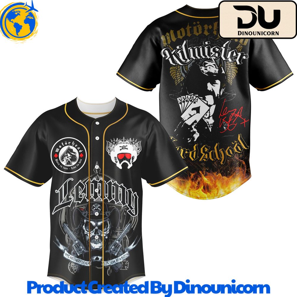 Motorhead Baseball Jersey NNA - Image 2