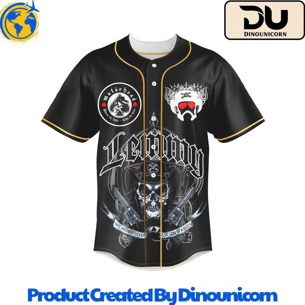Motorhead Baseball Jersey NNA - Image 3