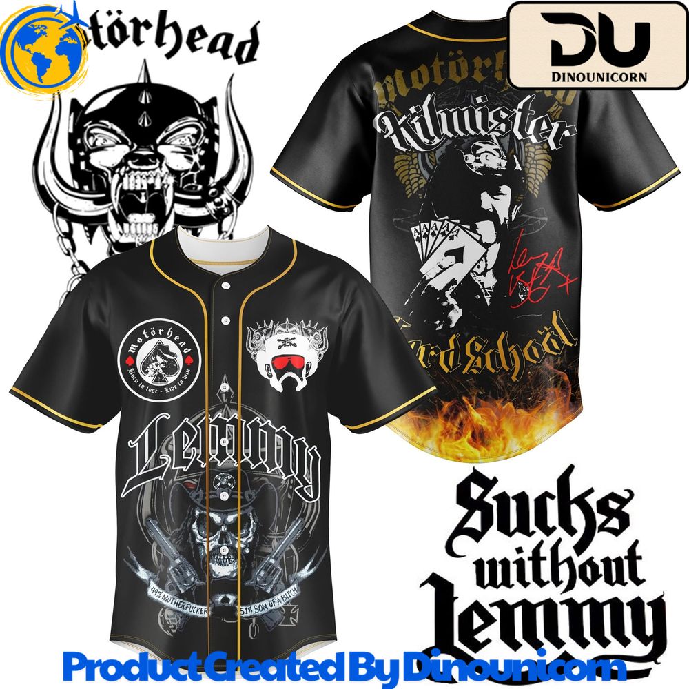 Motorhead Baseball Jersey NNA