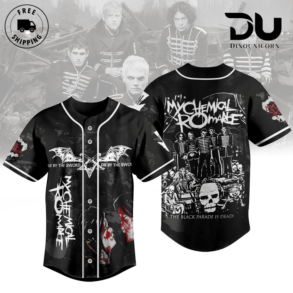 My Chemical Romance Baseball Jersey NNA Shirt