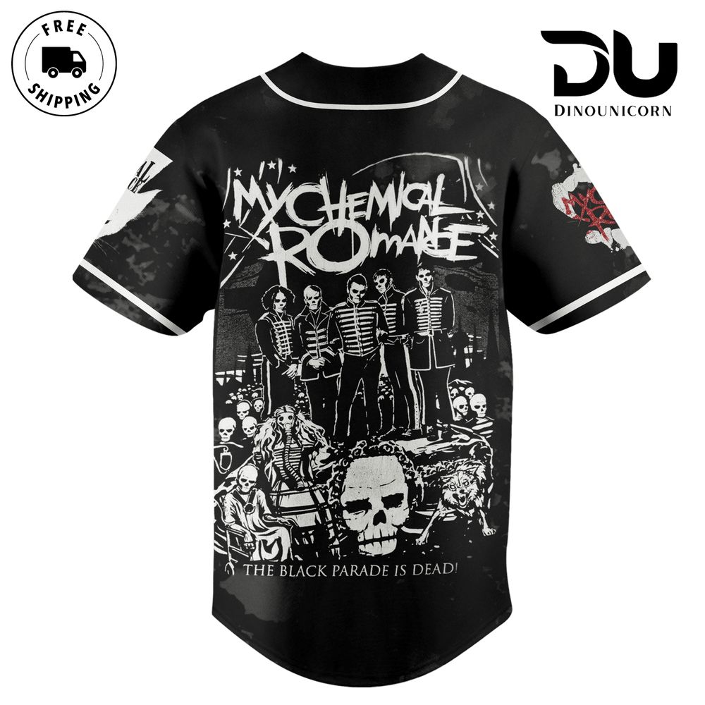 My Chemical Romance Baseball Jersey NNA Shirt - Image 2