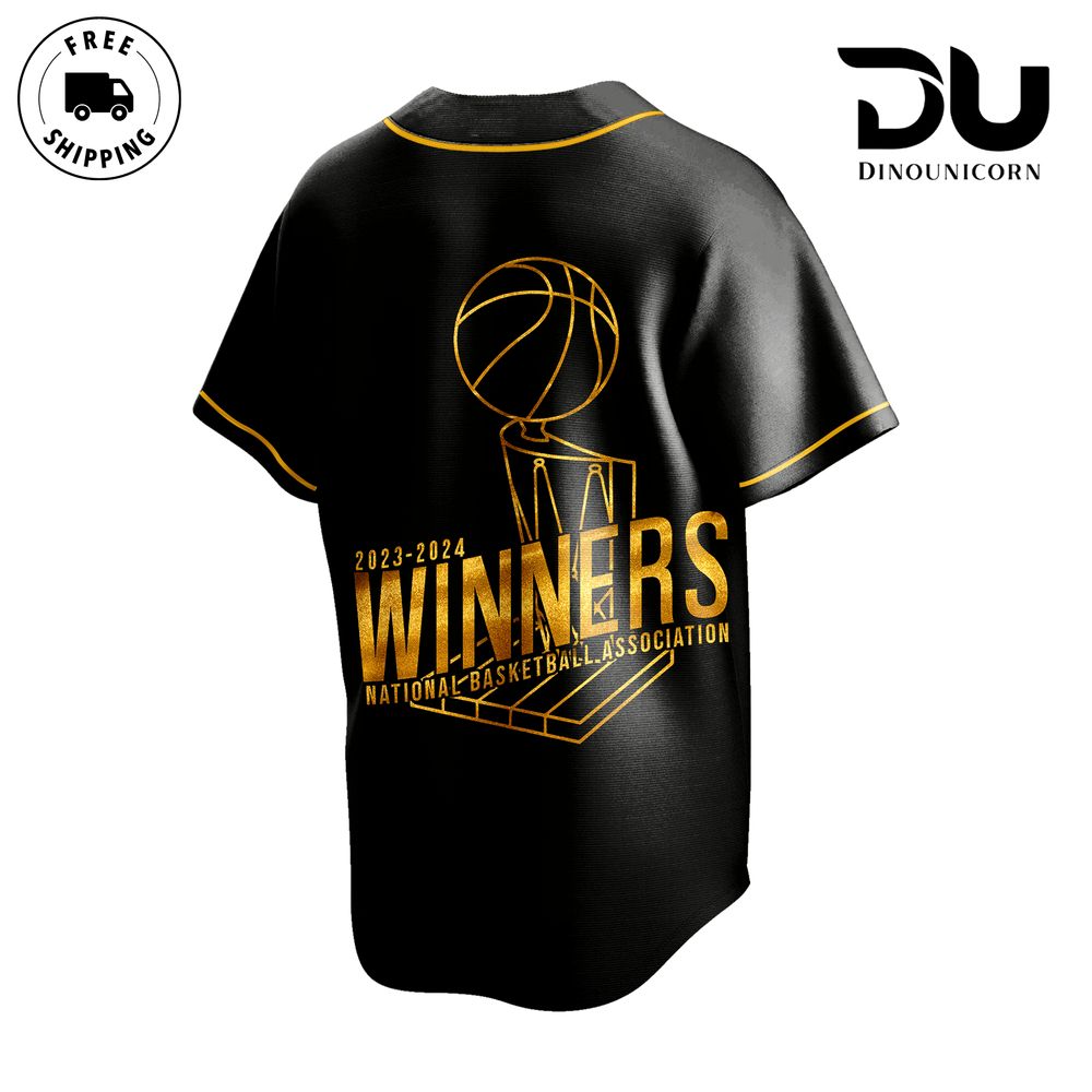 NBA Boston Celtics 18X Champions 3D Baseball Jersey NNA - Image 4