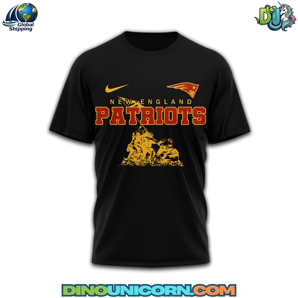 New England Patriots Marine Veteran 3D T-Shirt Hoodie Or Zip-up Hoodie NNA - Image 3