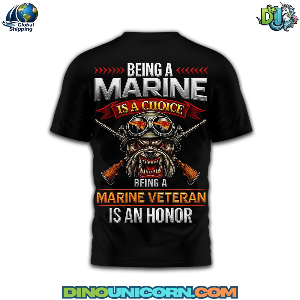 New England Patriots Marine Veteran 3D T-Shirt Hoodie Or Zip-up Hoodie NNA - Image 4
