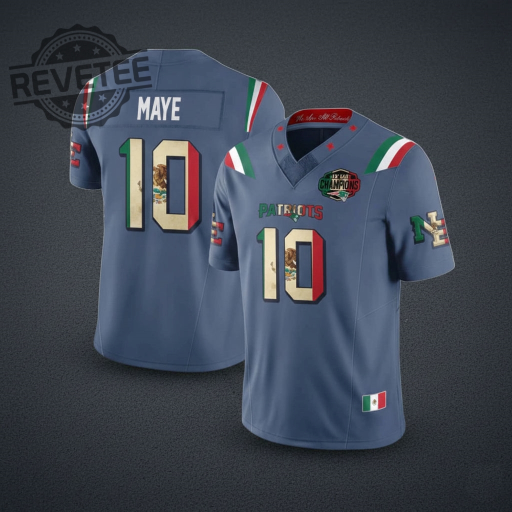 New England Patriots Mexico Afc East Champions 2026 Jersey Shirt HFN