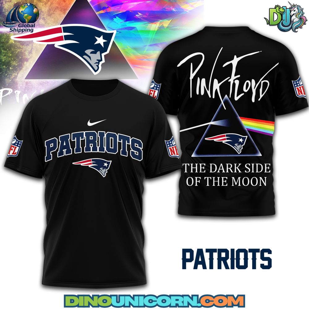 New England Patriots The Dark Side Of The Moon T-Shirt Hoodie Or Zip-up Hoodie NNA
