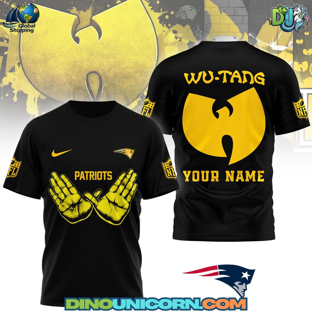New England Patriots Wu-tang Clan T-Shirt Hoodie Or Zip-up Hoodie NNA