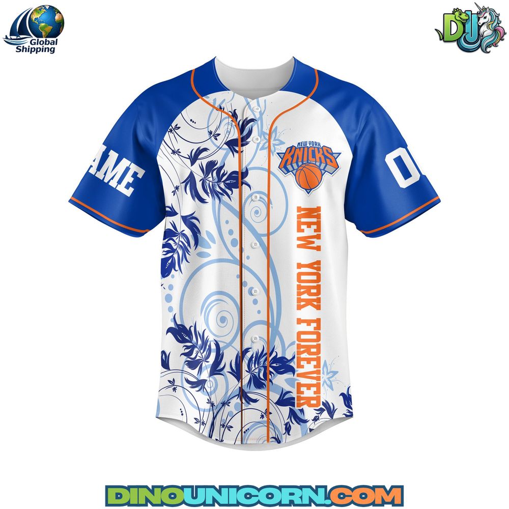 New York Knicks Baseball Jersey NNA - Image 2