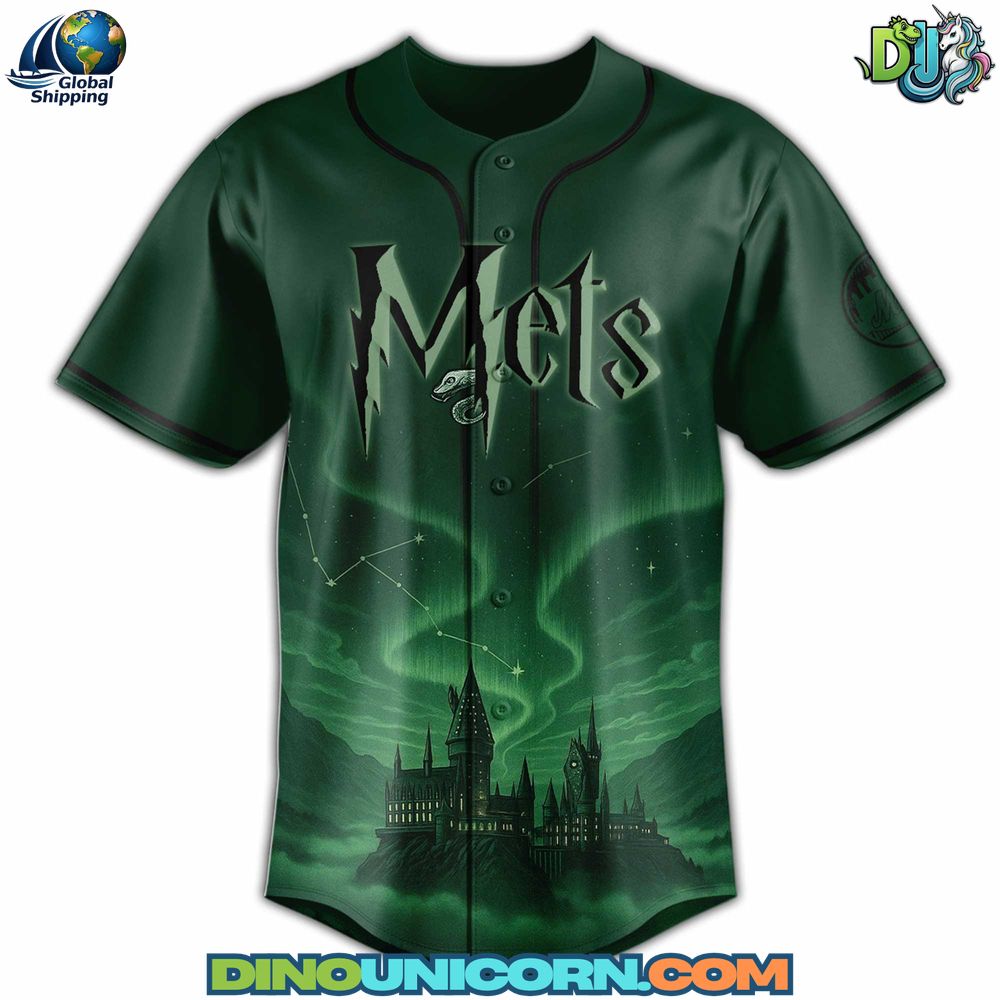 NYMets x HPter Slytherin Baseball Jersey NNA - Image 2