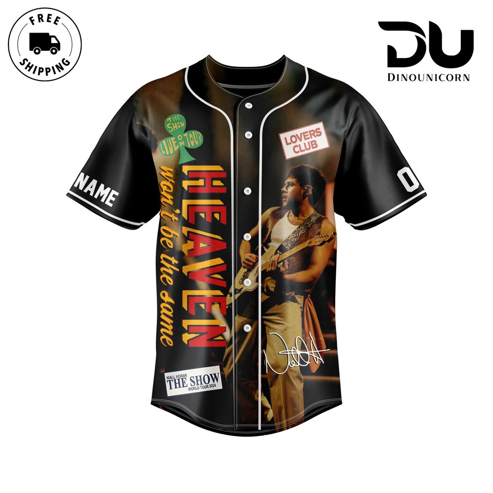 Niall Horan Heaven Baseball Jersey NNA – Official Tour Merchandise - Image 3