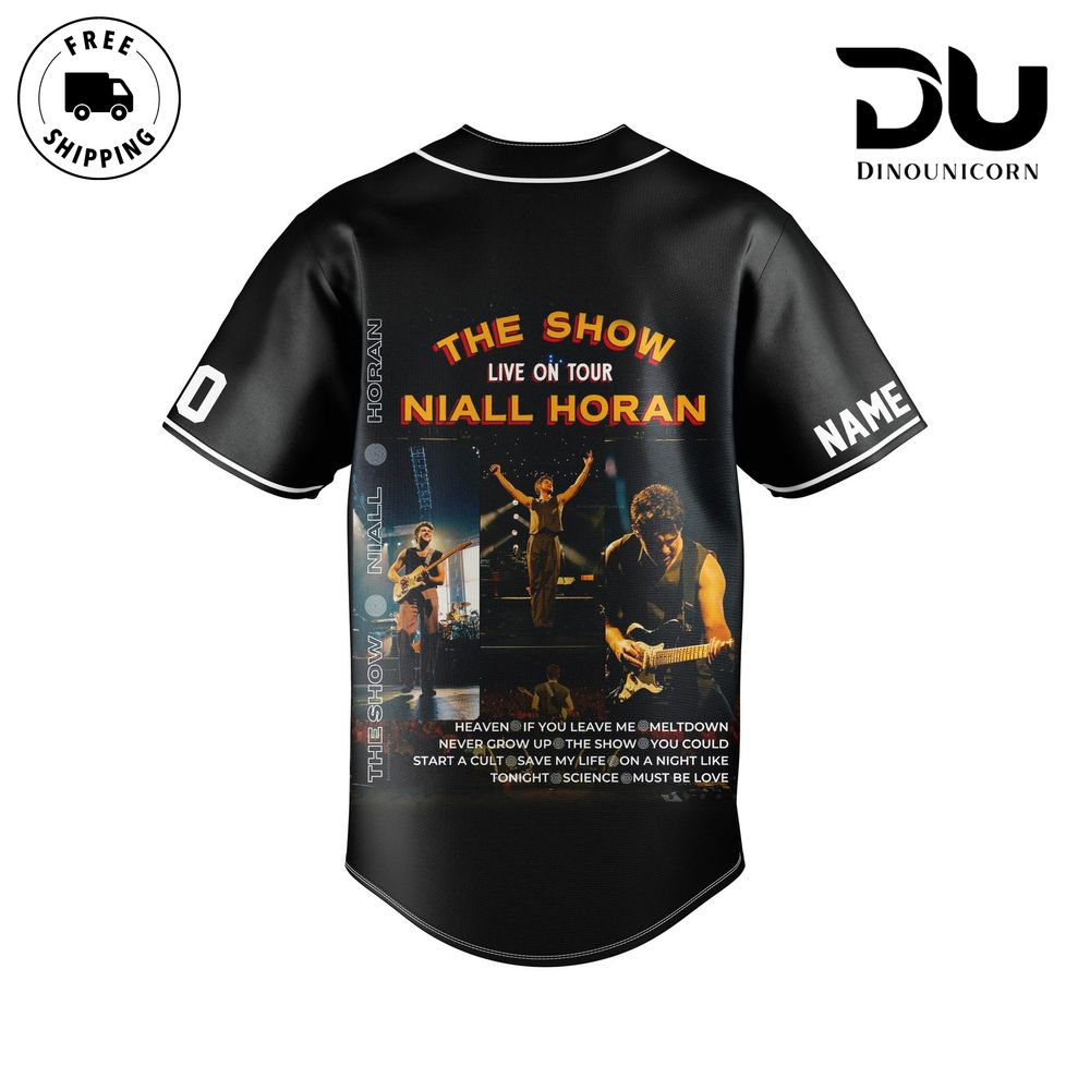 Niall Horan Heaven Baseball Jersey NNA – Official Tour Merchandise - Image 4
